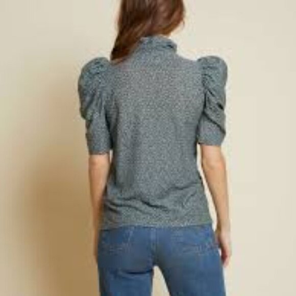 Nation LTD - Dawn Femme Turtleneck in Polka Dot XS - Picture 6 of 6